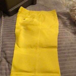 Yellow pants